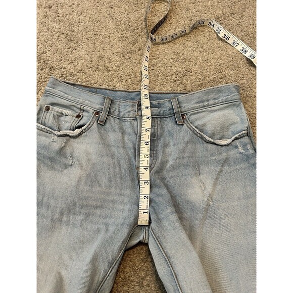 Levis 501CT‎ Womens Jeans 27 Distressed High Rise Straight Button Fly - Picture 9 of 9